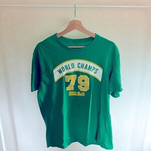 Seattle Sonics Supersonics 1979 Championship T-Shirt 79